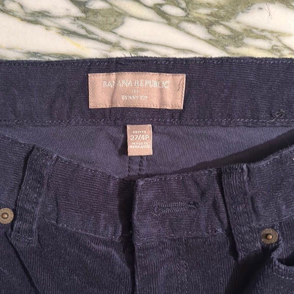 Banana Republic Navy Blue Corduroy Pants - Picture 5 of 10